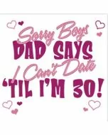 Perstransfer: Sorry boys dad says i can't date 20x18 - W1