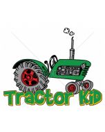 Perstransfer: Tractor Kid 18x13 - W1