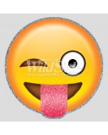 Perstransfer: Happy face tongue out emoji 15x15 - W3