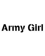 Army Girl.  ca. 31 x 6 cm