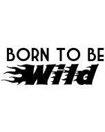 Born to be Wild  ca. 25 x 9 cm