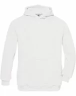 Kids hooded sweater white
