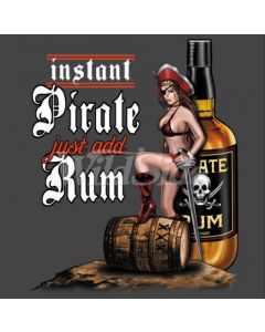 Perstransfer: Instant pirate just add rum 30x35 - W1