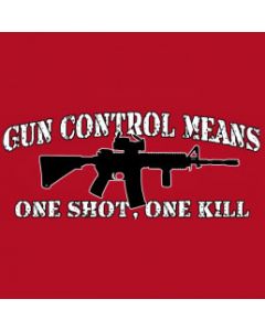 Perstransfer: Gun control means one shot 33x13 - W1