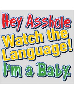 Perstransfer: Hey asshole watch language 15x15 - H1