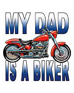 Perstransfer: My dad is a biker 18x23- H1