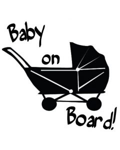 Baby on Board ca. 16 x 16 cm