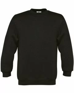 Kids crew neck sweater black