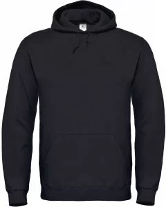 Hooded sweatshirt ID003 black