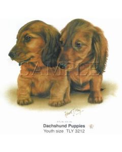 Perstransfer: Dashond puppies 15x20- H1