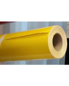 Zelfklevende polymere folie / vinyl geel
