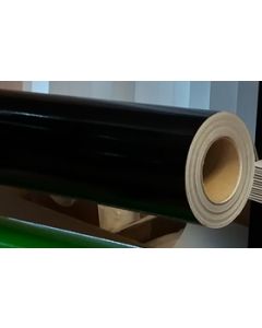Zelfklevende polymere folie / vinyl zwart