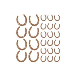 Perstransfer: Sheet of horses shoes 31x33- H2