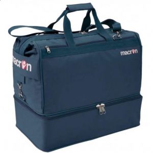 Macron sporttas kleur donkerblauw maat L