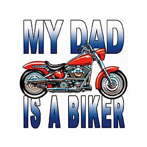 Perstransfer: My dad is a biker 18x23- H1