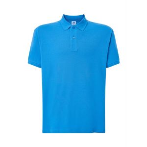 Regular polo azurre