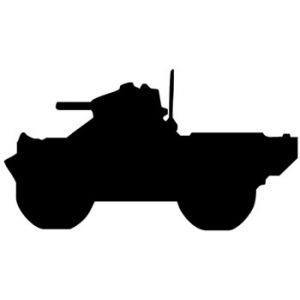 Tank ca .16 x 9 cm