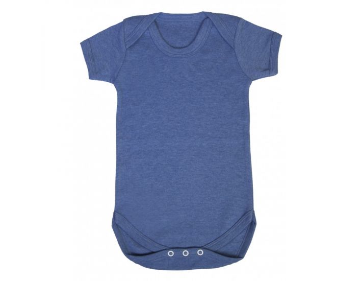 T-shirtsz romper korte mouw marl ice blue
