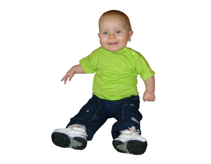 ETS kids T-shirt lime green